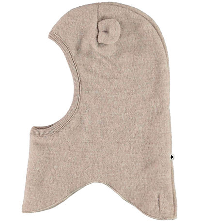 Molo Balaclava - Single Layer - Wool - Urso - Moon Sand