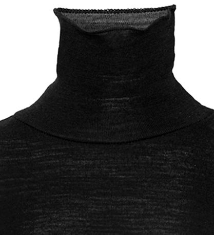 Molo Bluse - Uld - Rilla Wool - Sort Molo Bluse - Uld - Rilla Wool - Sort