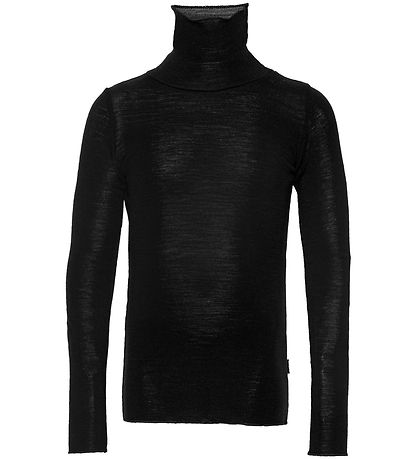 Molo Bluse - Uld - Rilla Wool - Sort Molo Bluse - Uld - Rilla Wool - Sort