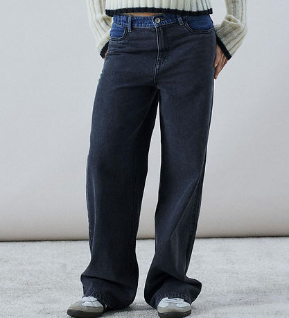 LMTD Jeans - NlfNovi - Black Denim/Blue Denim