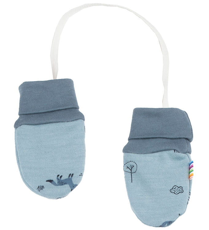 Joha Luffer – Uld/Bomuld – 2-Lags – Blå