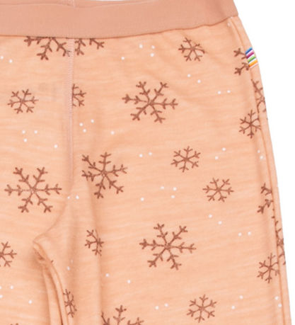 Joha Leggings - Uld/Bambus - Fersken Joha Leggings - Uld/Bambus - Fersken