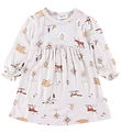 Joha Kjole - A-shape - Uld - Lys Beige Joha Kjole - A-shape - Uld - Lys Beige