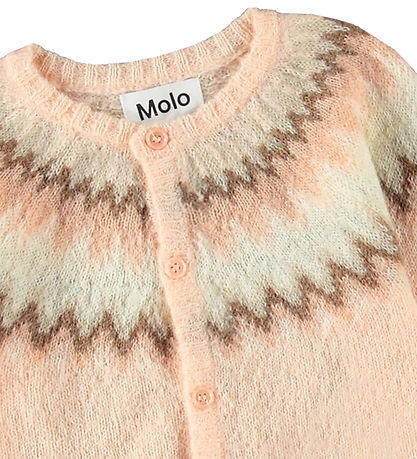 Molo Cardigan - Uld - Bay - Petal Blush
