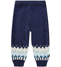 Molo Bukser - Signy -  Uld - Blues Molo Bukser - Signy -  Uld - Blues