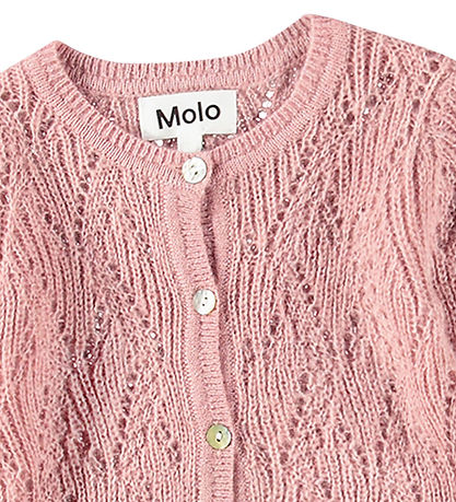 Molo Cardigan - Uld - Gilli - Petal Blush
