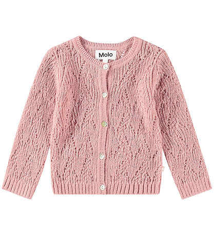 Molo Cardigan - Uld - Gilli - Petal Blush