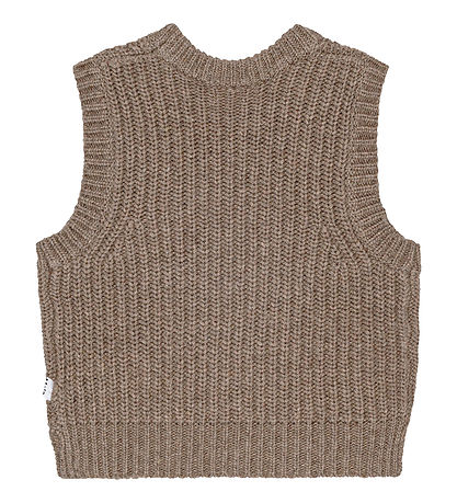 Molo Vest - Uld/Akryl - Gilberte - Brown Sugar Molo Vest - Uld/Akryl - Gilberte - Brown Sugar