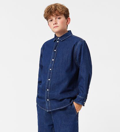 Molo Skjorte - Rain - Oceanic Denim Molo Skjorte - Rain - Oceanic Denim