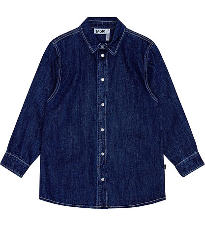 Molo Skjorte - Rain - Oceanic Denim Molo Skjorte - Rain - Oceanic Denim