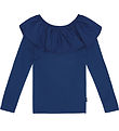 Molo Bluse - Rib - Renate -  Vibrant Blue