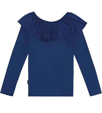 Molo Bluse - Rib - Renate -  Vibrant Blue