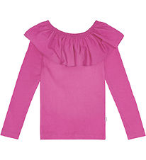 Molo Bluse - Rib - Renate - Baya Pink Molo Bluse - Rib - Renate - Baya Pink