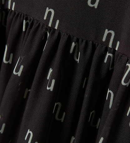 Name It Dress - NkfNokao - Black w. Pattern