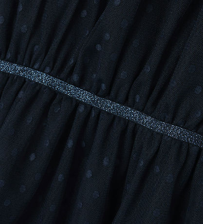 Name It Dress - Noos - NkfVabos - Dark Sapphire w. Dots
