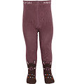 Melton Strømpebukser - Llama - Grape Shake Melton Strømpebukser - Llama - Grape Shake
