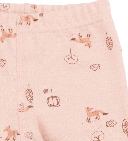 Joha Leggings - Uld/Bomuld - Fersken