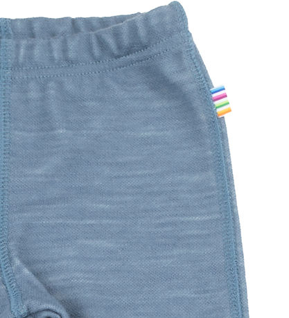 Joha Leggings - Uld/Bambus - Blå Joha Leggings - Uld/Bambus - Blå