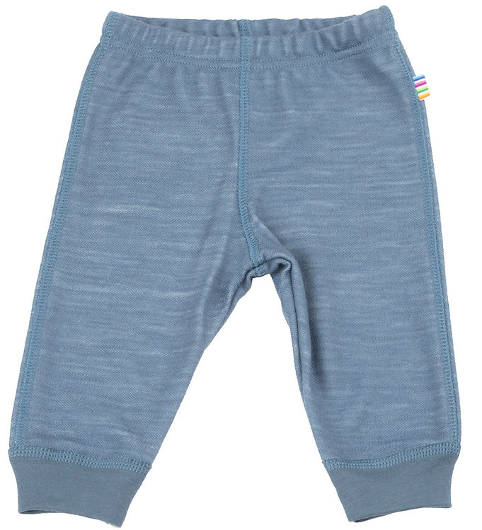 Joha Leggings - Uld/Bambus - Blå