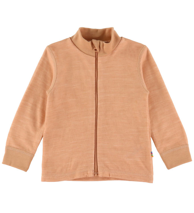 Joha Cardigan - Uld/Bambus - Fersken