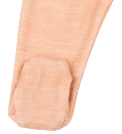 Joha Leggings m. Fødder - Uld/Bambus - Fersken Joha Leggings m. Fødder - Uld/Bambus - Fersken