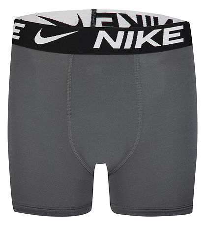 Nike Boxershorts - Dri-Fit Essential - 3-Pak - Sort/Grå