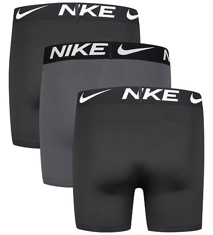 Nike Boxershorts - Dri-Fit Essential - 3-Pak - Sort/Grå
