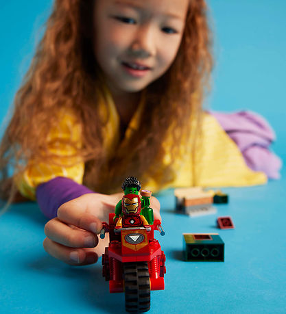 LEGO® Marvel - Iron Man med motorcykel og Hulk 76287 - 68 Dele LEGO® Marvel - Iron Man med motorcykel og Hulk 76287 - 68 Dele