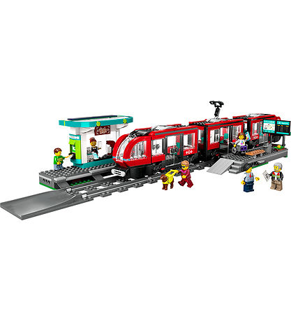 LEGO® City - Downtown Streetcar and Station 60423 - 811 Parts