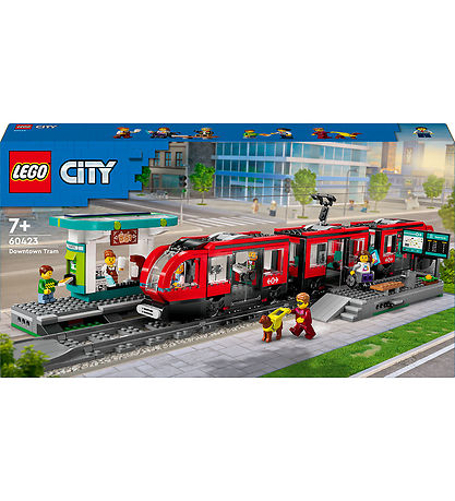 LEGO® City - Downtown Streetcar and Station 60423 - 811 Parts
