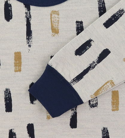 Joha Bluse - Uld/Bomuld - Beige Joha Bluse - Uld/Bomuld - Beige