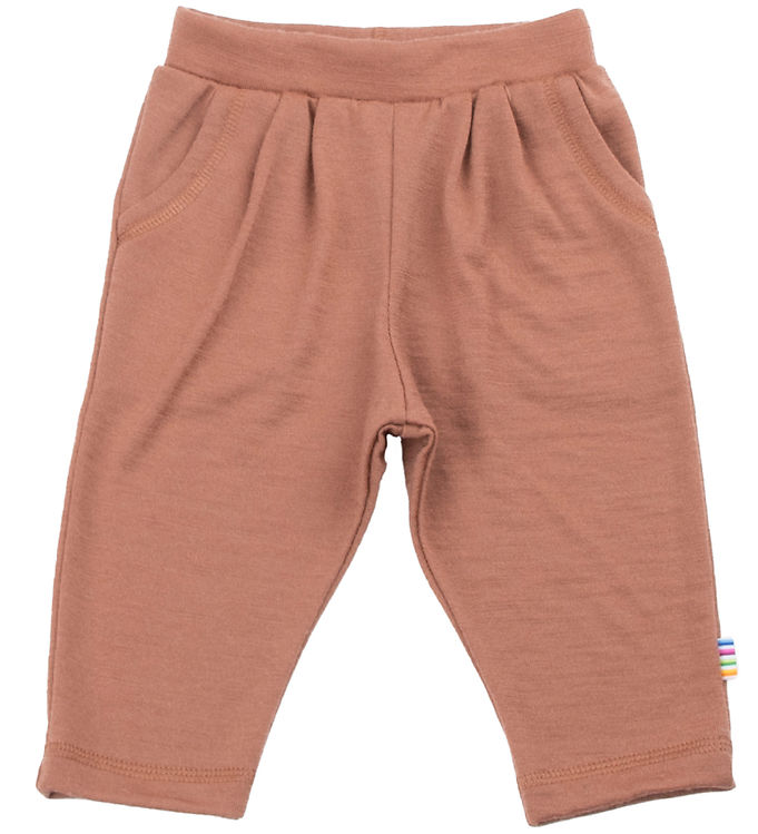 Joha Bukser - Uld - Rød/Brun