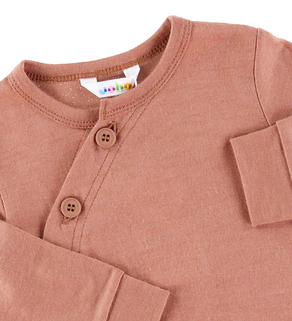 Joha Cardigan - Uld - Rød/Brun