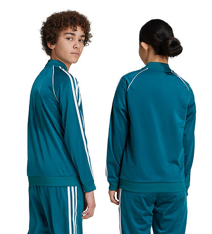 adidas Originals Cardigan - SST Track - Petroleum adidas Originals Cardigan - SST Track - Petroleum