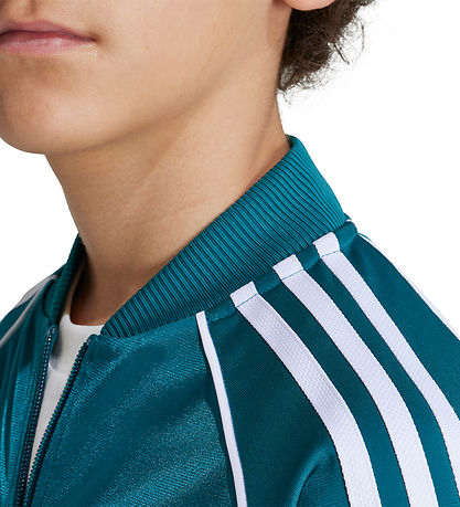 adidas Originals Cardigan - SST Track - Petroleum adidas Originals Cardigan - SST Track - Petroleum