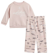 Adidas Performance Sweatsæt - I Bluv Jogger - Rosa Adidas Performance Sweatsæt - I Bluv Jogger - Rosa