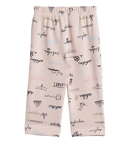 Adidas Performance Sweatsæt - I Bluv Jogger - Rosa Adidas Performance Sweatsæt - I Bluv Jogger - Rosa