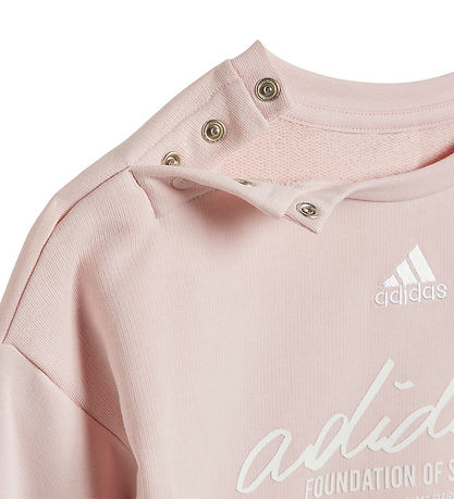 Adidas Performance Sweatsæt - I Bluv Jogger - Rosa Adidas Performance Sweatsæt - I Bluv Jogger - Rosa