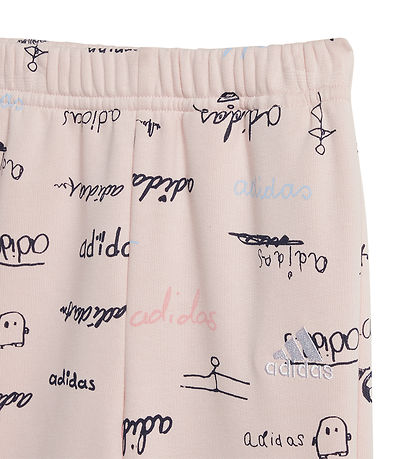 Adidas Performance Sweatsæt - I Bluv Jogger - Rosa Adidas Performance Sweatsæt - I Bluv Jogger - Rosa