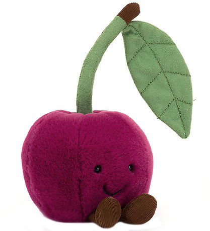 Jellycat Kosedyr - 10x12 cm - Amuseables Cherry