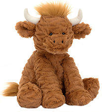 Jellycat Bamse - 23x13 cm - Fuddlewuddle Highland Cow
