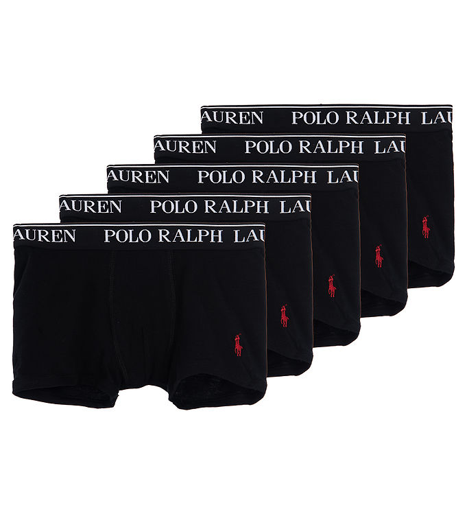 Polo Ralph Lauren Boxershorts - 5-pak - Sort