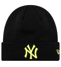 New Era Hue - Strik - New York Yankees - Sort/Grøn New Era Hue - Strik - New York Yankees - Sort/Grøn