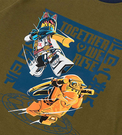 LEGO® Ninjago Nattøj - LwAris 610 - Dark Khaki LEGO® Ninjago Nattøj - LwAris 610 - Dark Khaki