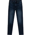 Indian Blue Jeans Jeans - Tapered Fit - Blue Black Indian Blue Jeans Jeans - Tapered Fit - Blue Black