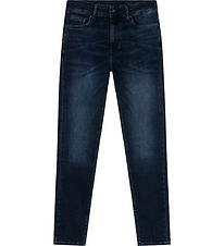 Indian Blue Jeans Jeans - Tapered Fit - Blue Black Indian Blue Jeans Jeans - Tapered Fit - Blue Black