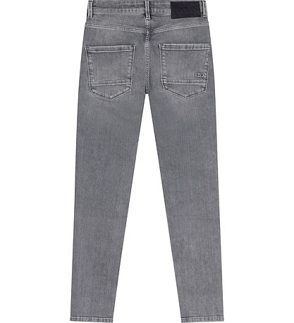 Indian Blue Jeans Jeans - Tapered Fit - Light Grey Denim