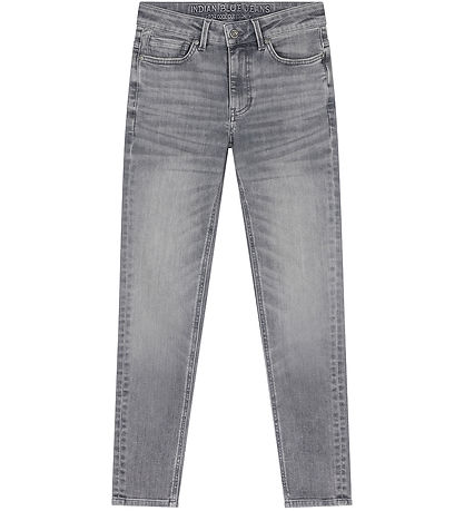Indian Blue Jeans Jeans - Tapered Fit - Light Grey Denim