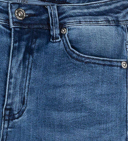 Indian Blue Jeans Jeans - Straight Fit - Medium Denim Indian Blue Jeans Jeans - Straight Fit - Medium Denim