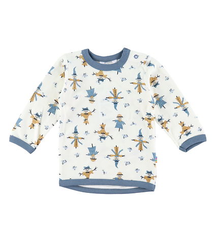 Joha Bluse - Uld/Bambus - Off White Joha Bluse - Uld/Bambus - Off White